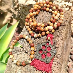 pulsera japa mala elemento tierra