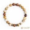 Pulsera Japa Mala Elemento Tierra