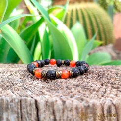 pulsera japa mala elemento fuego