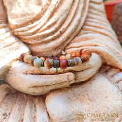 pulsera japa mala elemento tierra