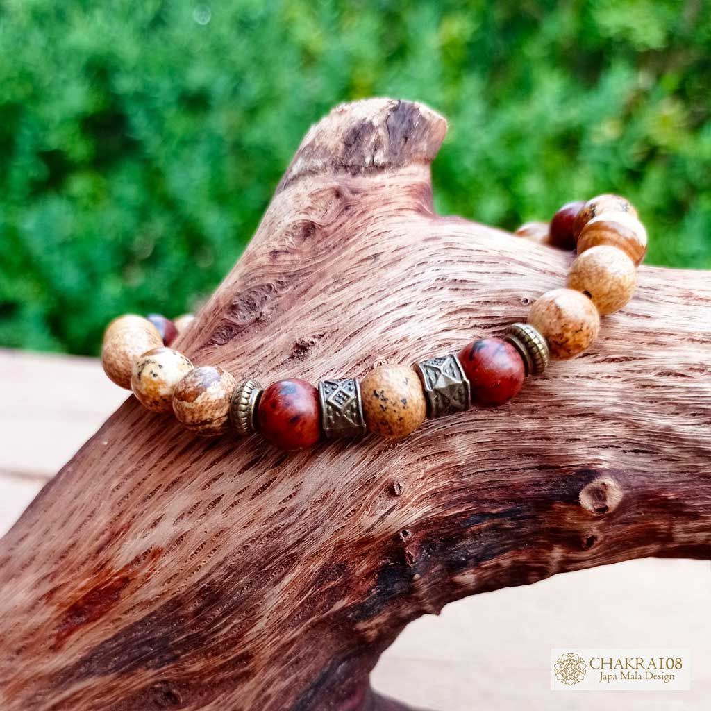 pulsera japamala elemento tierra