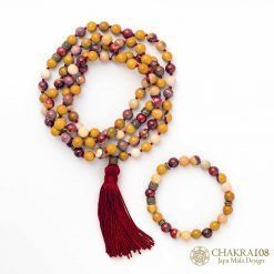 Japa Mala Mooka 8 japa mala pulsera mooka