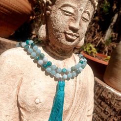 Japa Mala Quinto Chakra Visuddha