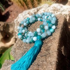 Japa Mala Quinto Chakra Visuddha