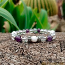 Pulsera Japa Mala Septimo Chakra Sahasrara