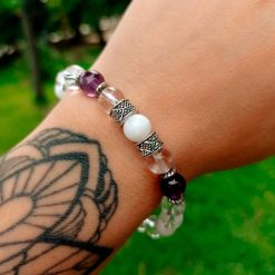 Pulsera Japa Mala Septimo Chakra Sahasrara