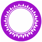 colgante séptimo chakra sahasrara