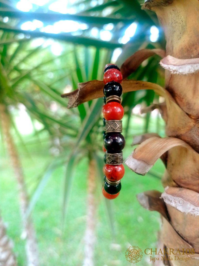 pulsera japa mala primer chakra muladhara