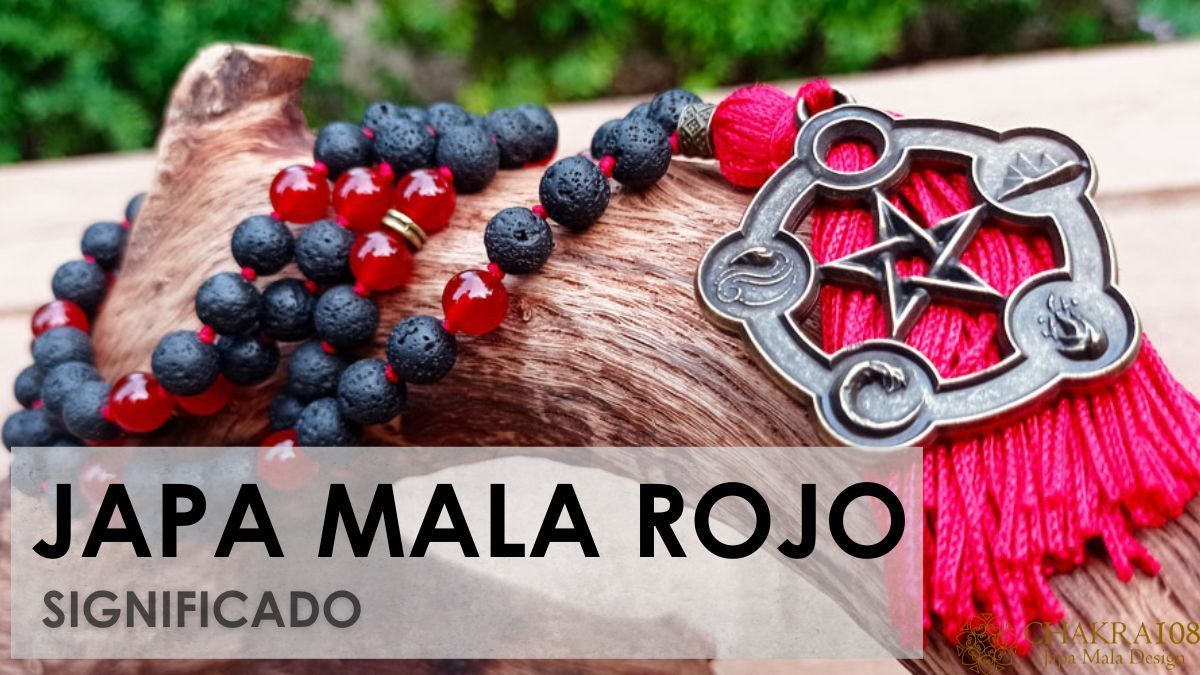 japa mala rojo