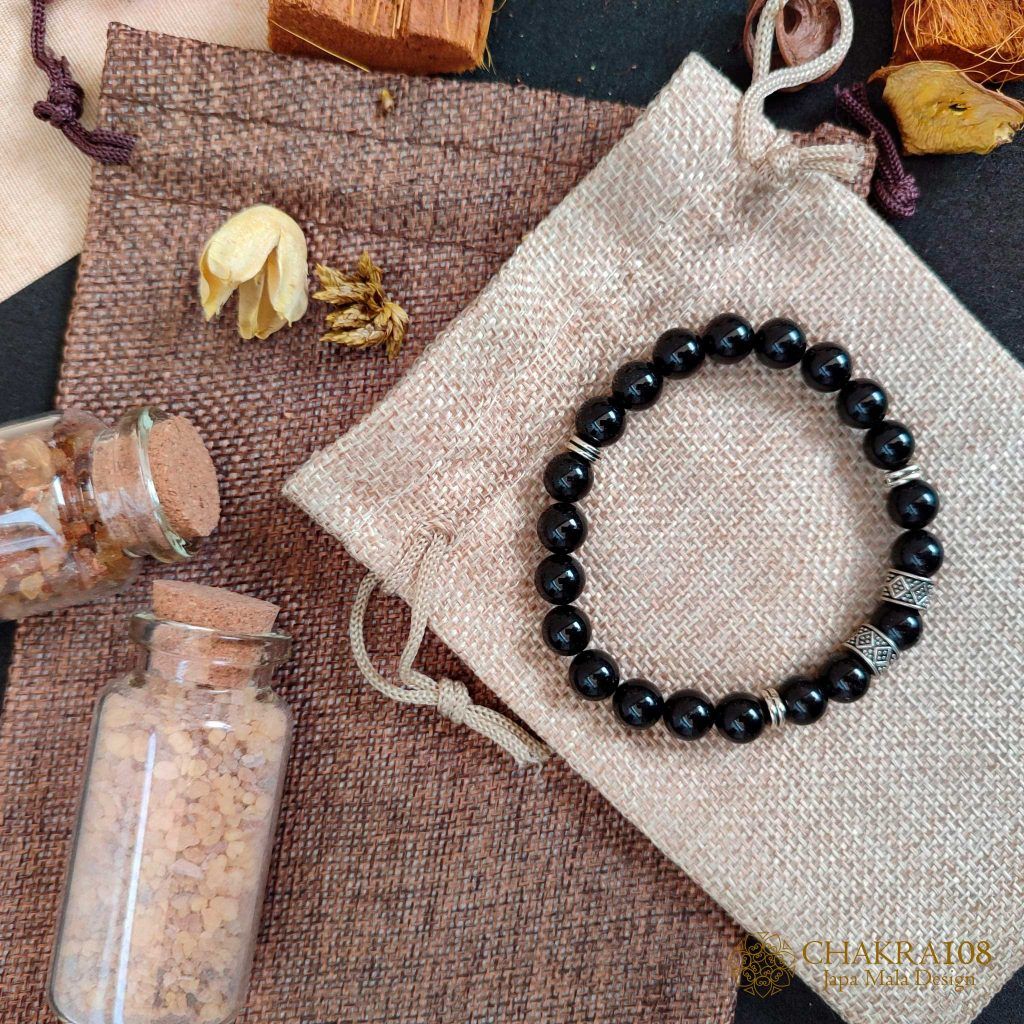 Pulsera Turmalina Negra 