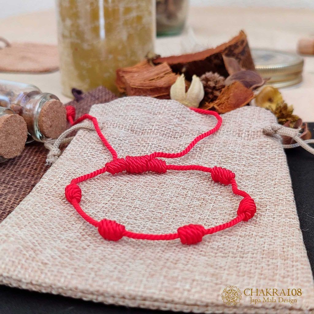 Pulsera de los 7 nudos