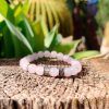 pulsera cuarzo rosa