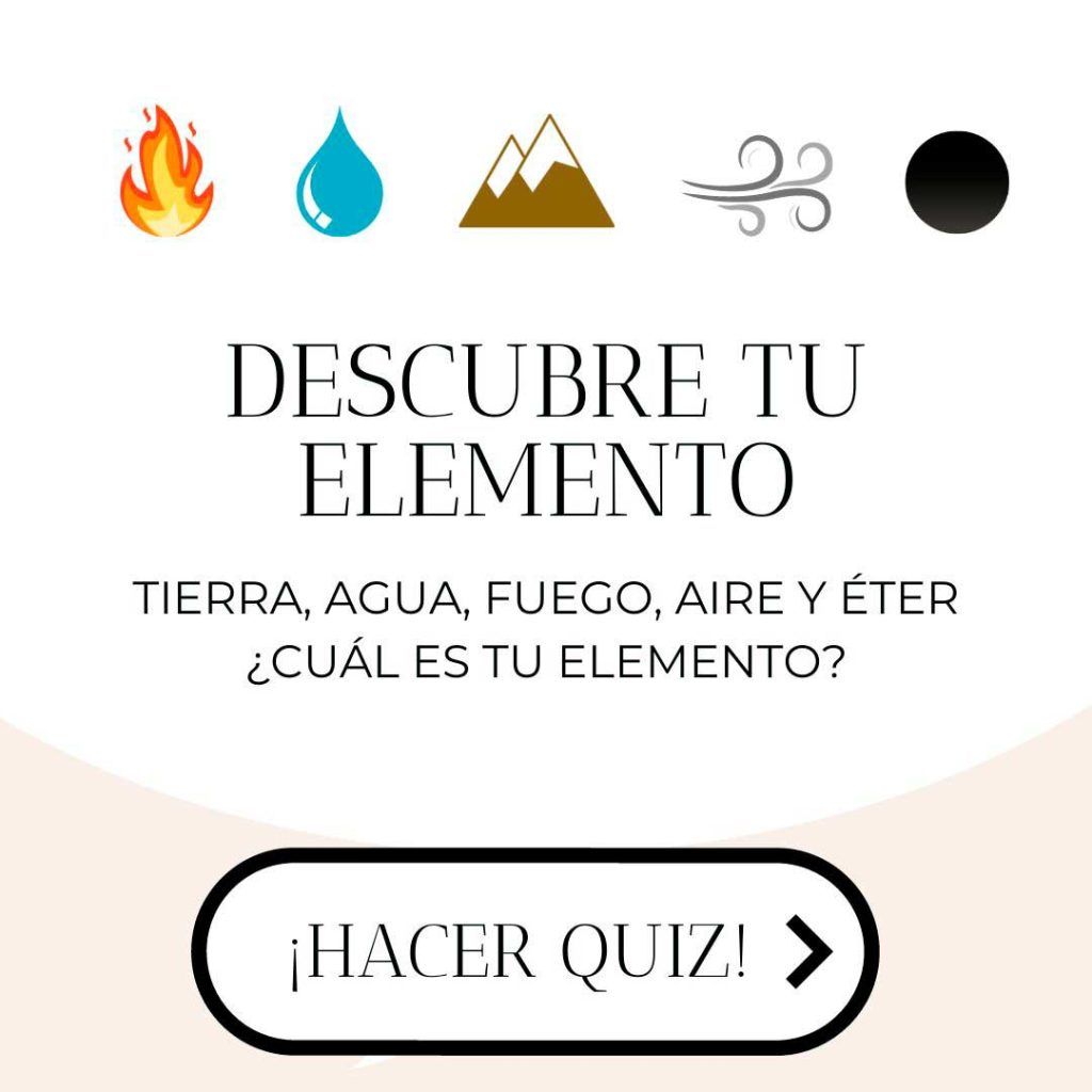 Quiz de los 5 Elementos: "Descubre tu Elemento" 3 5 elementos